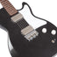 Harmony Standard Jupiter w/ Phat Cat P90 Electric Guitar w/ Case, Space Black