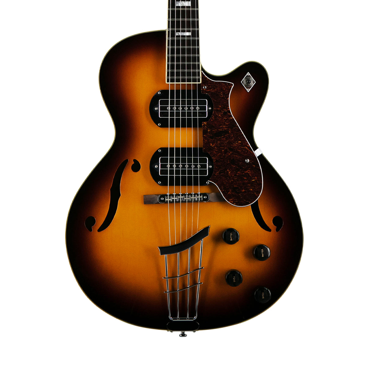 Harmony H62 Reissue Electric Guitar, Sunburst